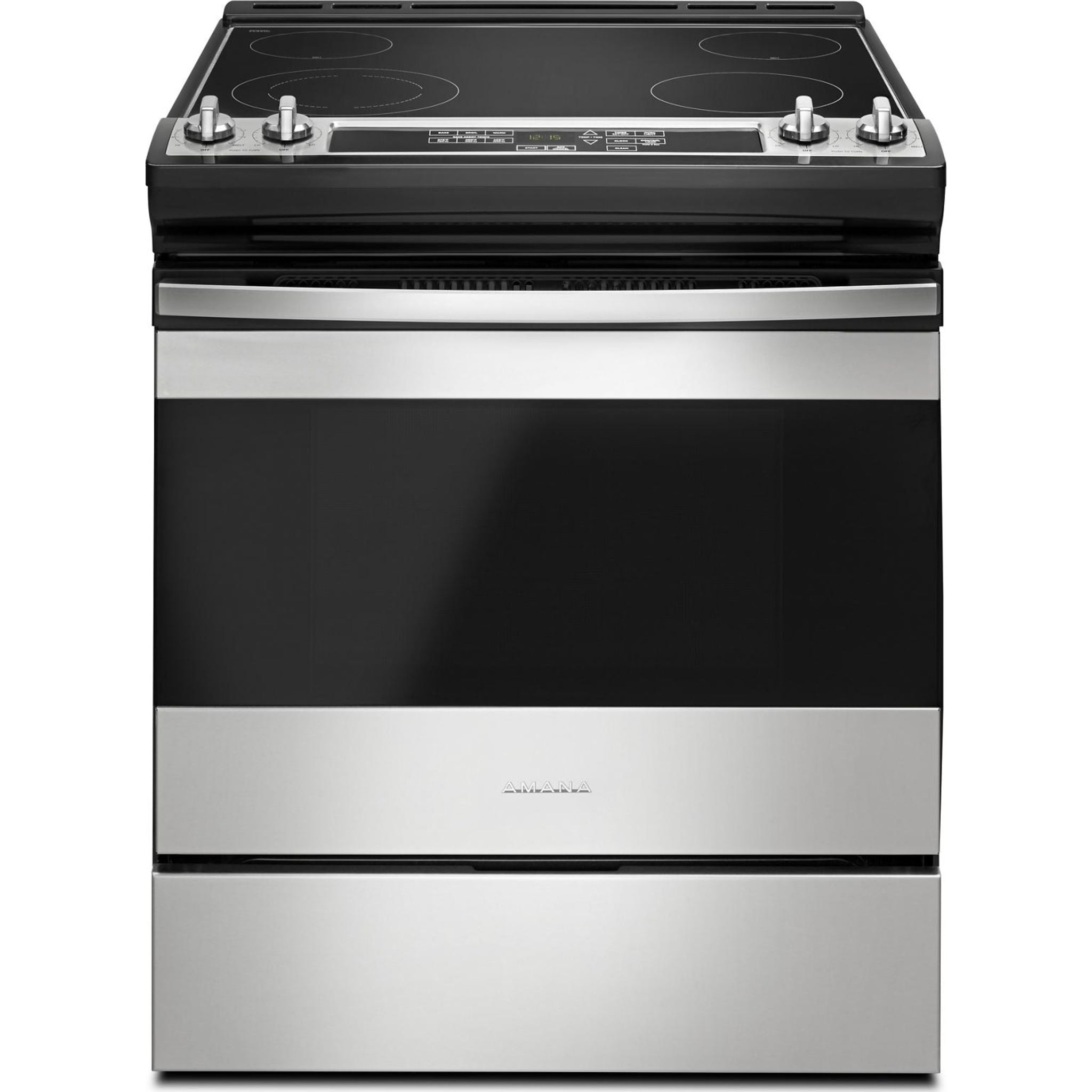 Cuisinière à commandes frontales Amana (YAES6603SFS) - Acier inoxydable
