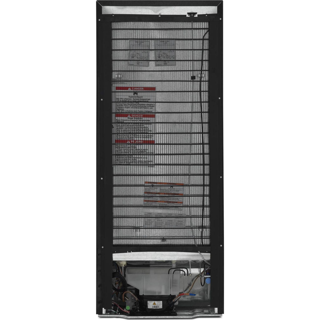 Réfrigérateur Whirlpool à congélateur supérieur (WRT312CZJV) - Finition inox noir