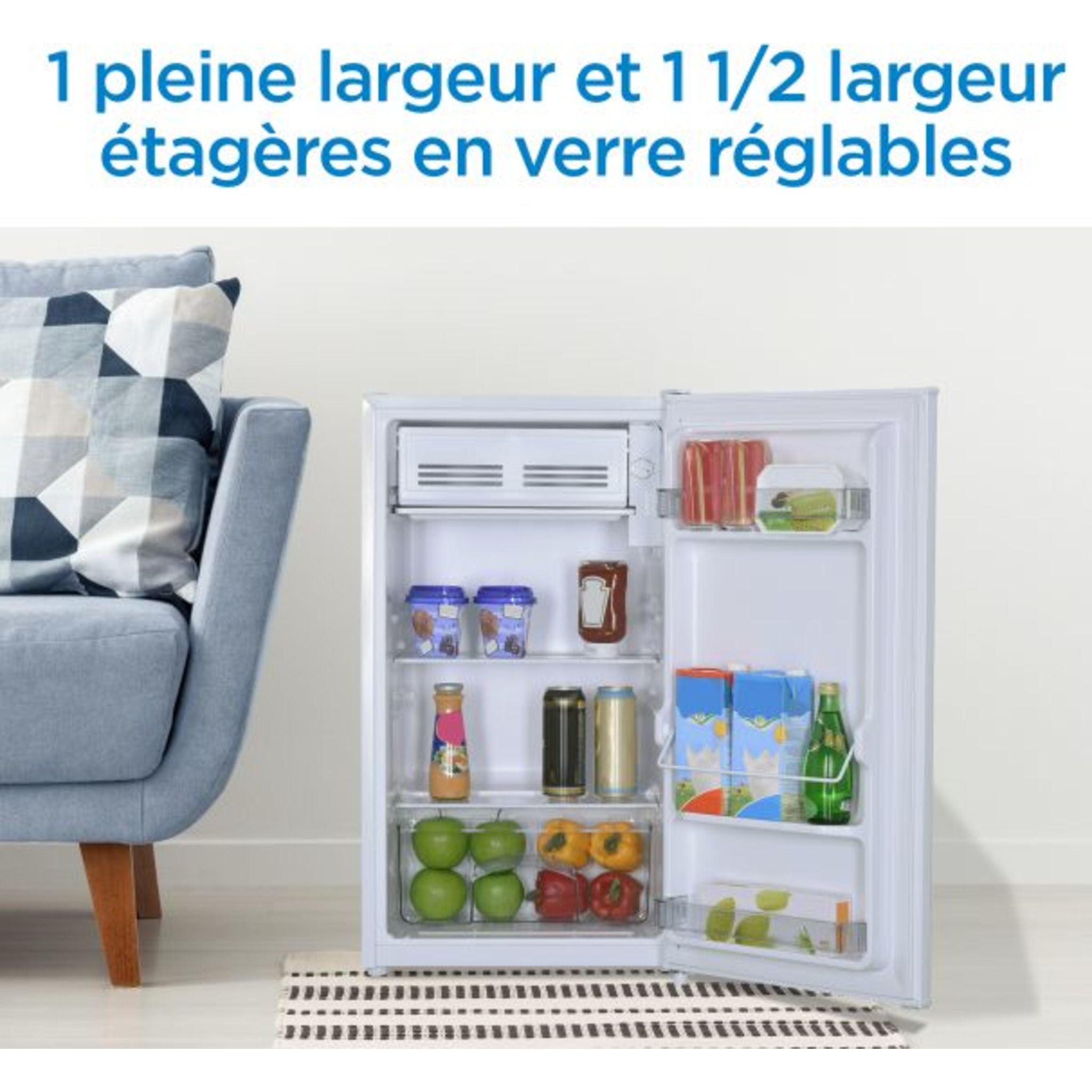 Réfrigérateur compact Danby (DCR033B2WM) - Blanc