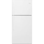 Réfrigérateur Whirlpool à congélateur supérieur (WRT549SZDW) - Blanc