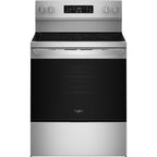 Cuisinière électrique Whirlpool 30 (YWFES5730SZ) - Acier inoxydable anti-traces de doigts