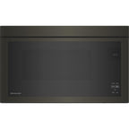 Micro-ondes KitchenAid à hotte intégrée (YKMMF330PBS) - Noir inox