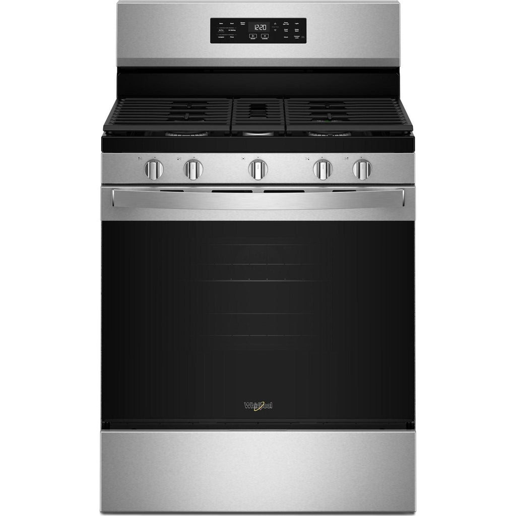 Cuisinière à gaz Whirlpool 30 (WFGS4530SZ) - Acier inoxydable anti-traces de doigts