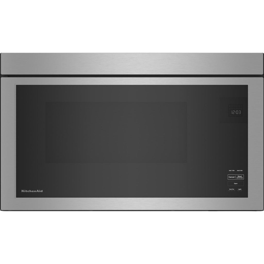 Micro-ondes KitchenAid à hotte intégrée (YKMMF330PPS) - Inox PrintShield