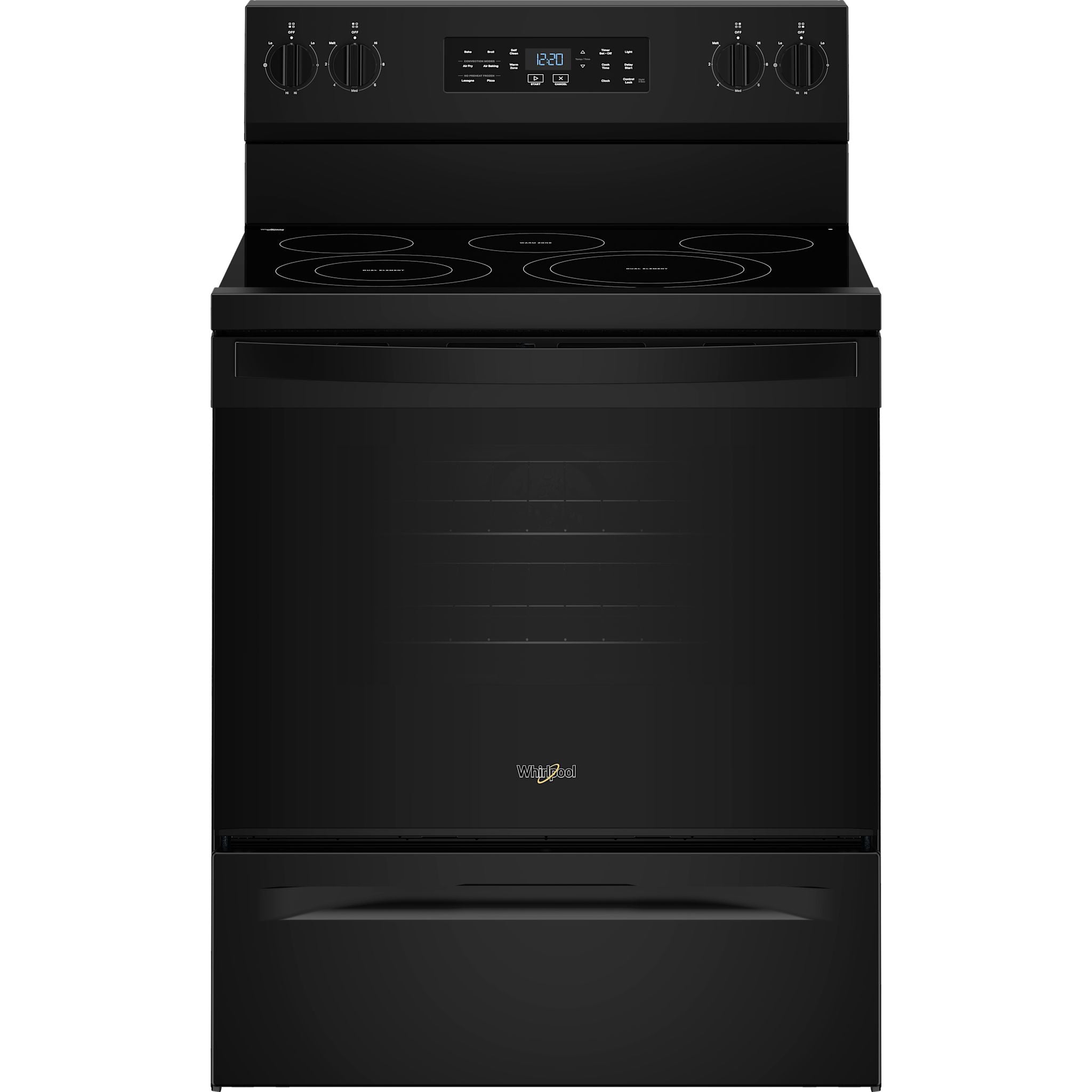 Cuisinière électrique Whirlpool 30 (YWFES5730SB) - Noire