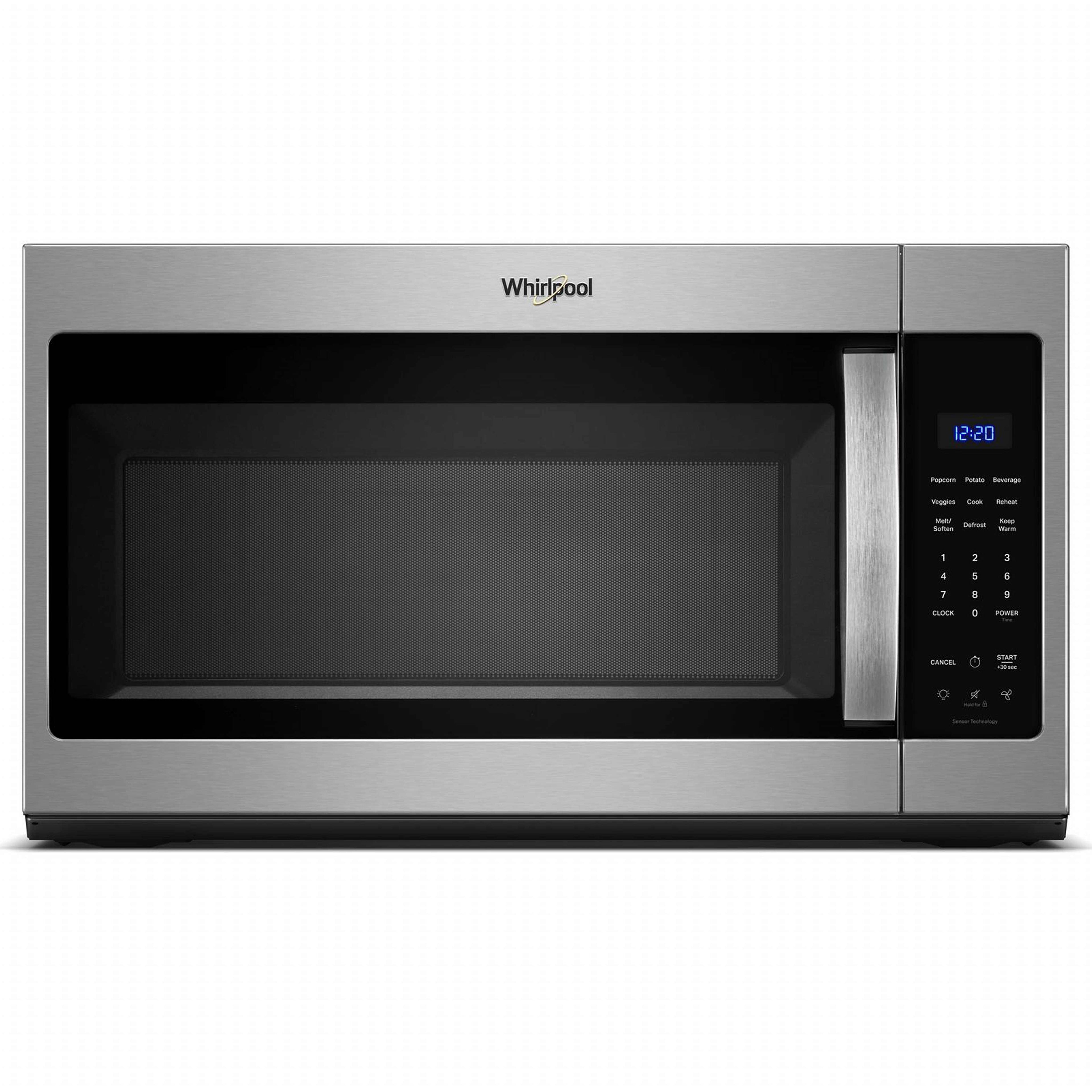 Micro-ondes à hotte intégrée Whirlpool (YWMMS3230SZ) - Acier inoxydable anti-traces de doigts