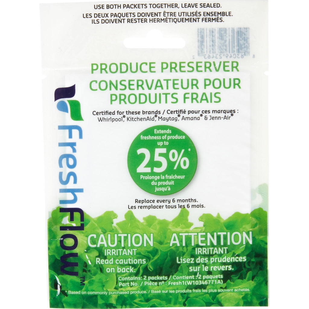 Kit de recharge pour conservateur de fruits et légumes Whirlpool (W10346771A)