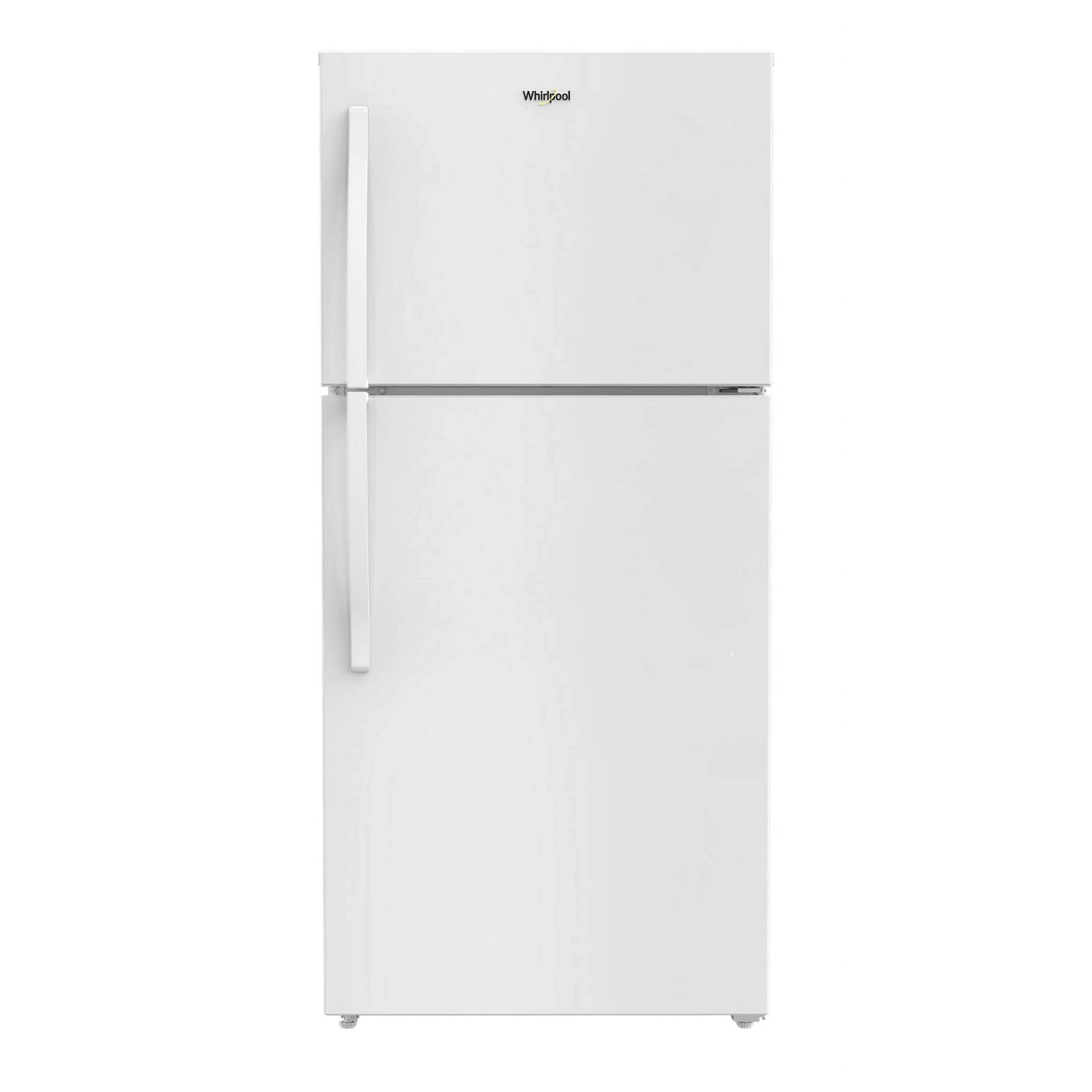 Réfrigérateur Whirlpool à congélateur supérieur (WRTX7419SW) - Blanc