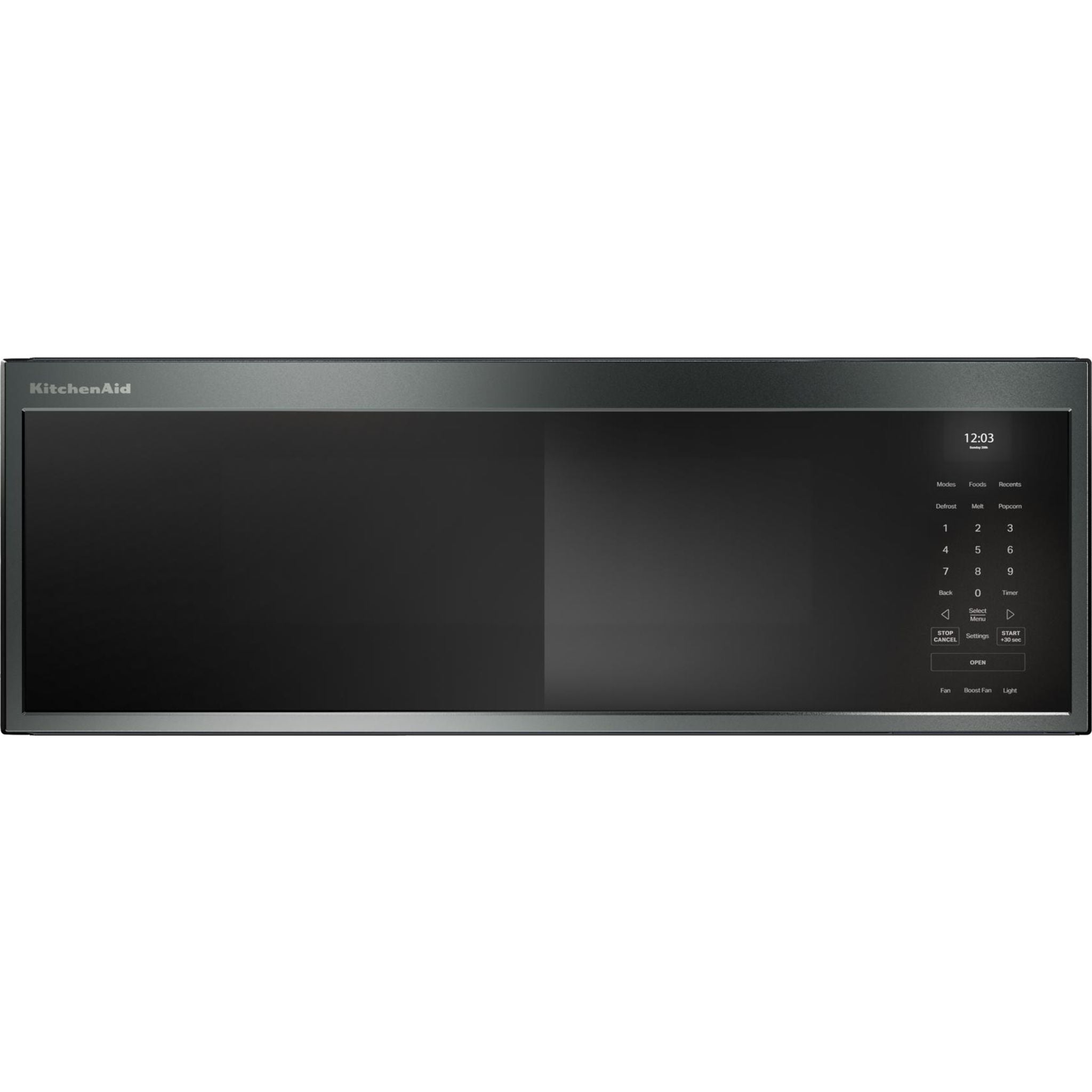 Four à micro-ondes KitchenAid à hotte intégrée (YKMML550RJP) - Genévrier