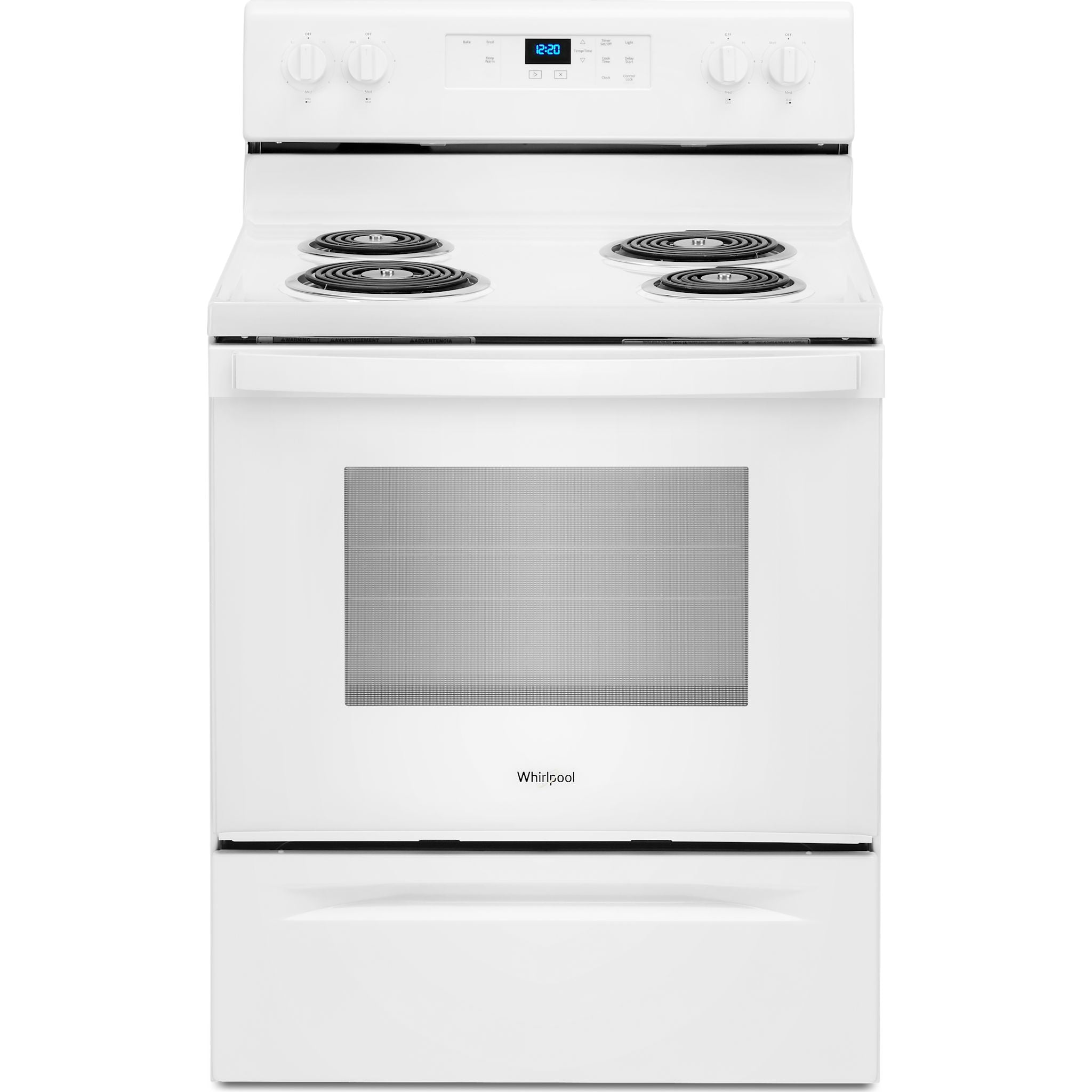Cuisinière électrique Whirlpool 30 (YWFC150M0JW) - Blanche
