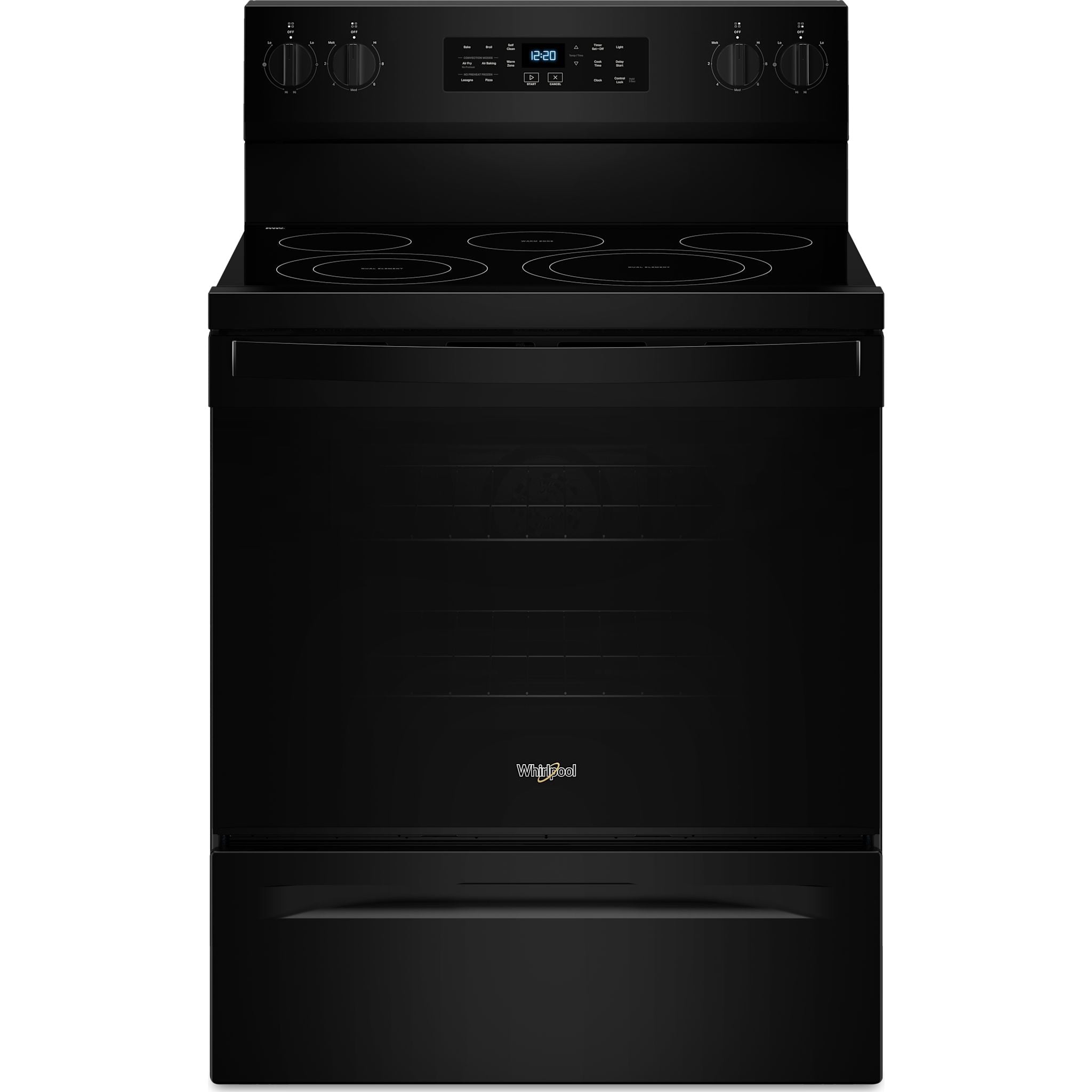 Cuisinière électrique Whirlpool 30 (YWFES5030RB) - Noire