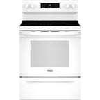 Cuisinière électrique Whirlpool 30 (YWFES5030RW) - Blanche