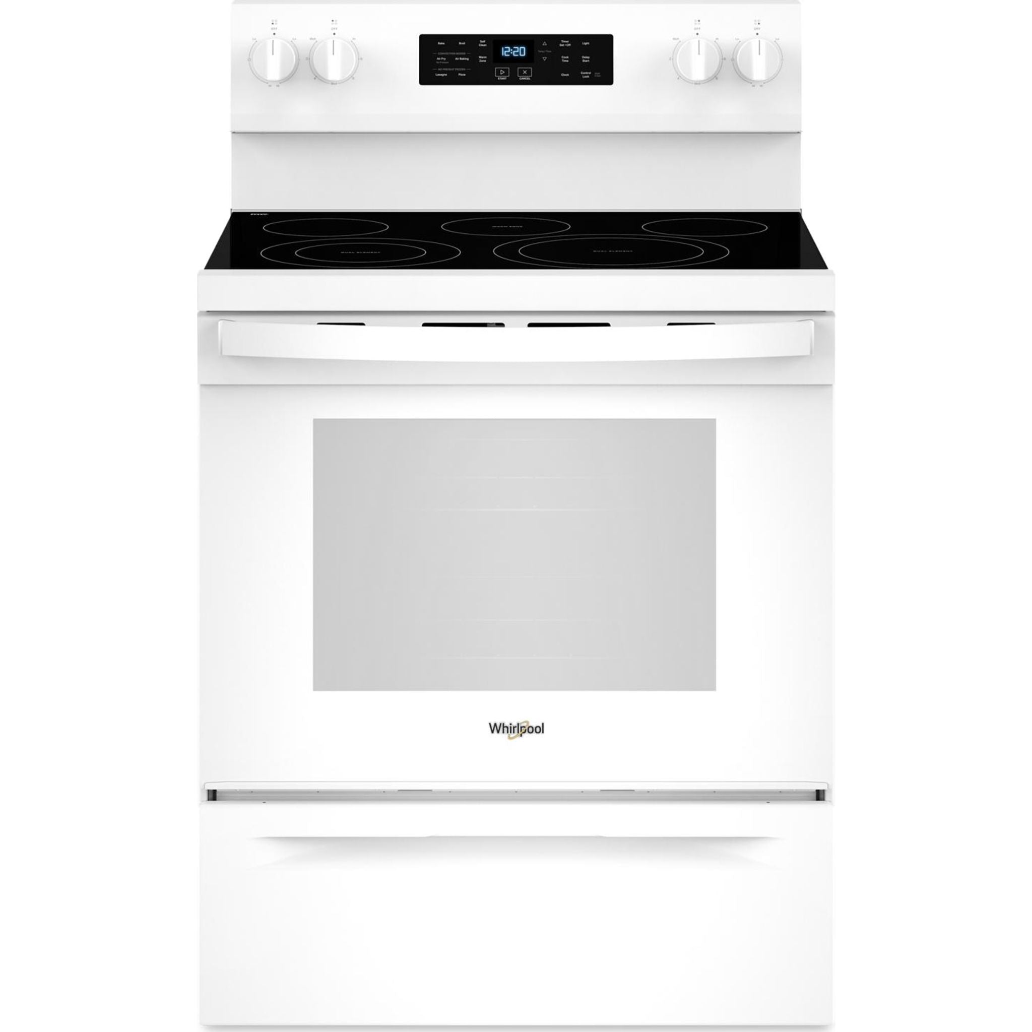 Cuisinière électrique Whirlpool 30 (YWFES5030RW) - Blanche