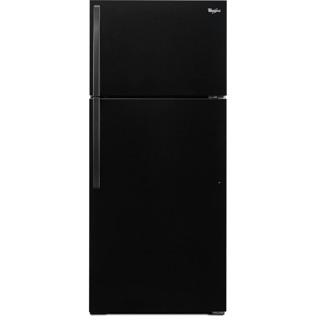 Réfrigérateur Whirlpool à congélateur supérieur (WRT134TFDB) - Noir