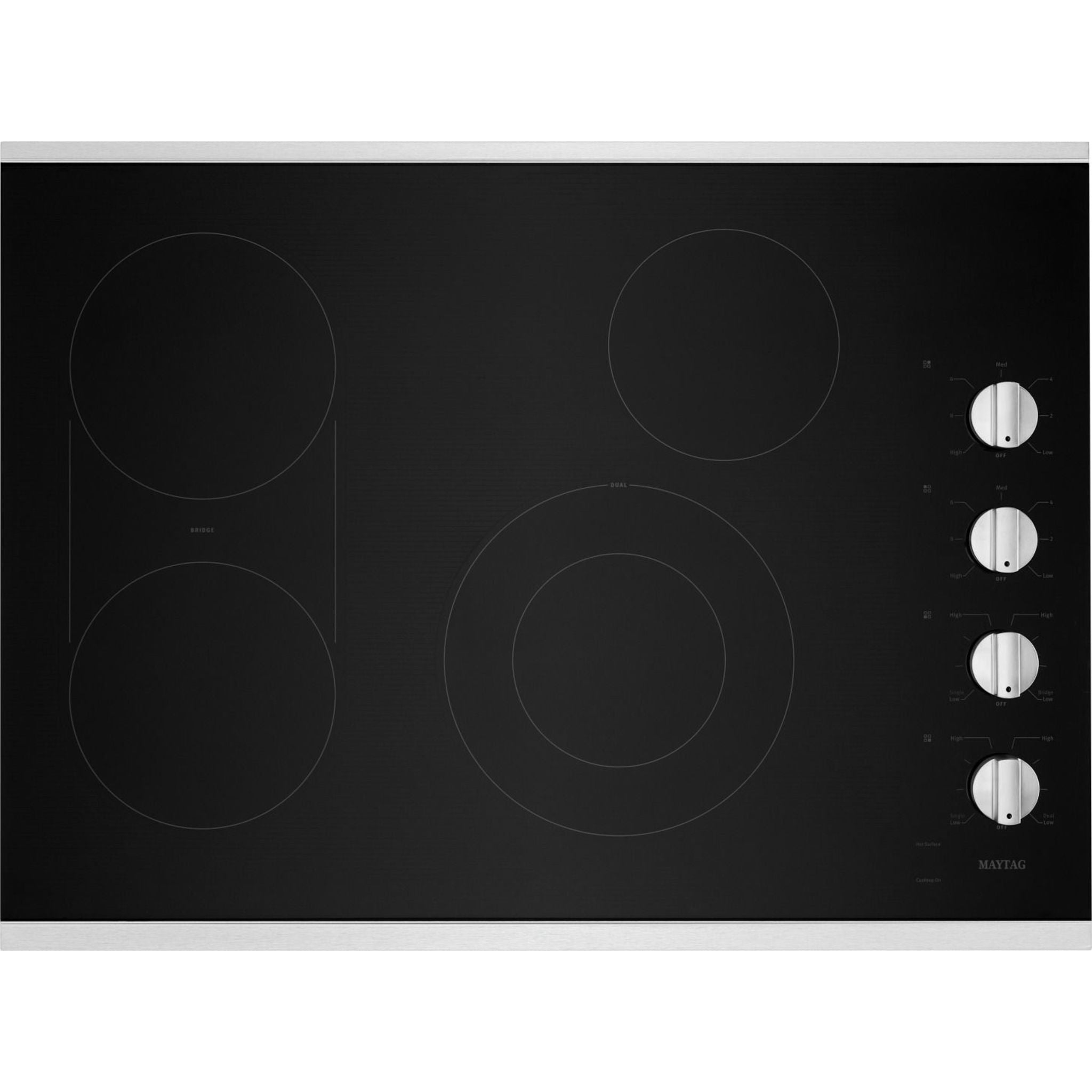Plaque de cuisson Maytag 30 pouces (MEC8830HS) - Acier inoxydable