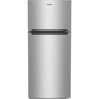 Réfrigérateur Whirlpool à congélateur supérieur (WRTX5028PM) - Acier Dolos