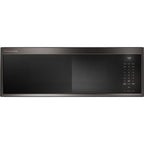 Four à micro-ondes KitchenAid à hotte intégrée (YKMML550RBE) - Minerai noir