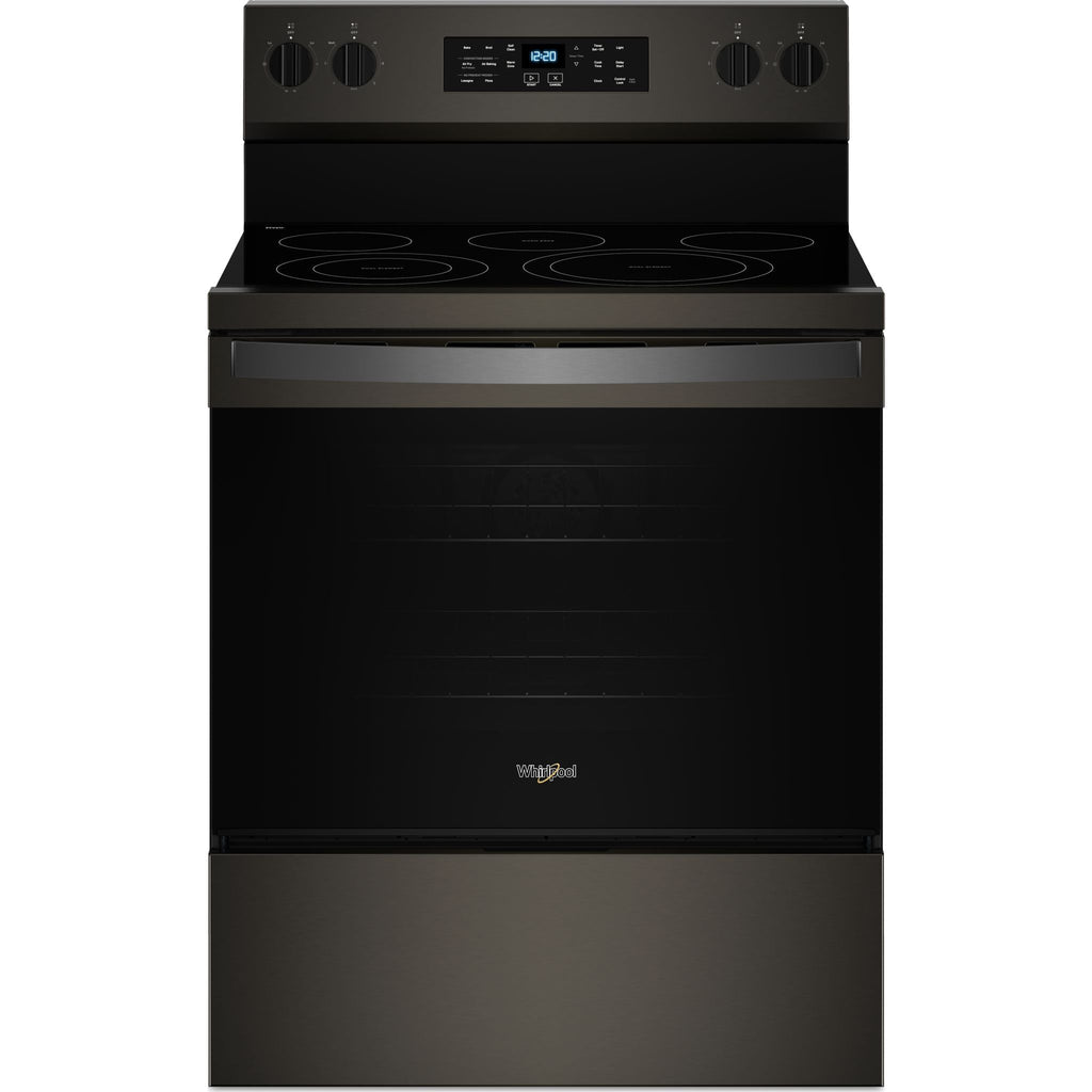 Cuisinière électrique Whirlpool 30 (YWFES5030RV) - Acier inoxydable noir