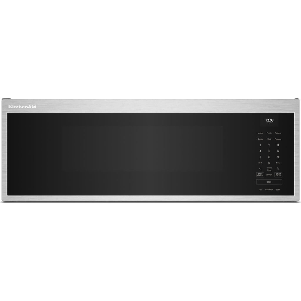 Micro-ondes KitchenAid (YKMML550RPS) - Acier inoxydable anti-traces de doigts