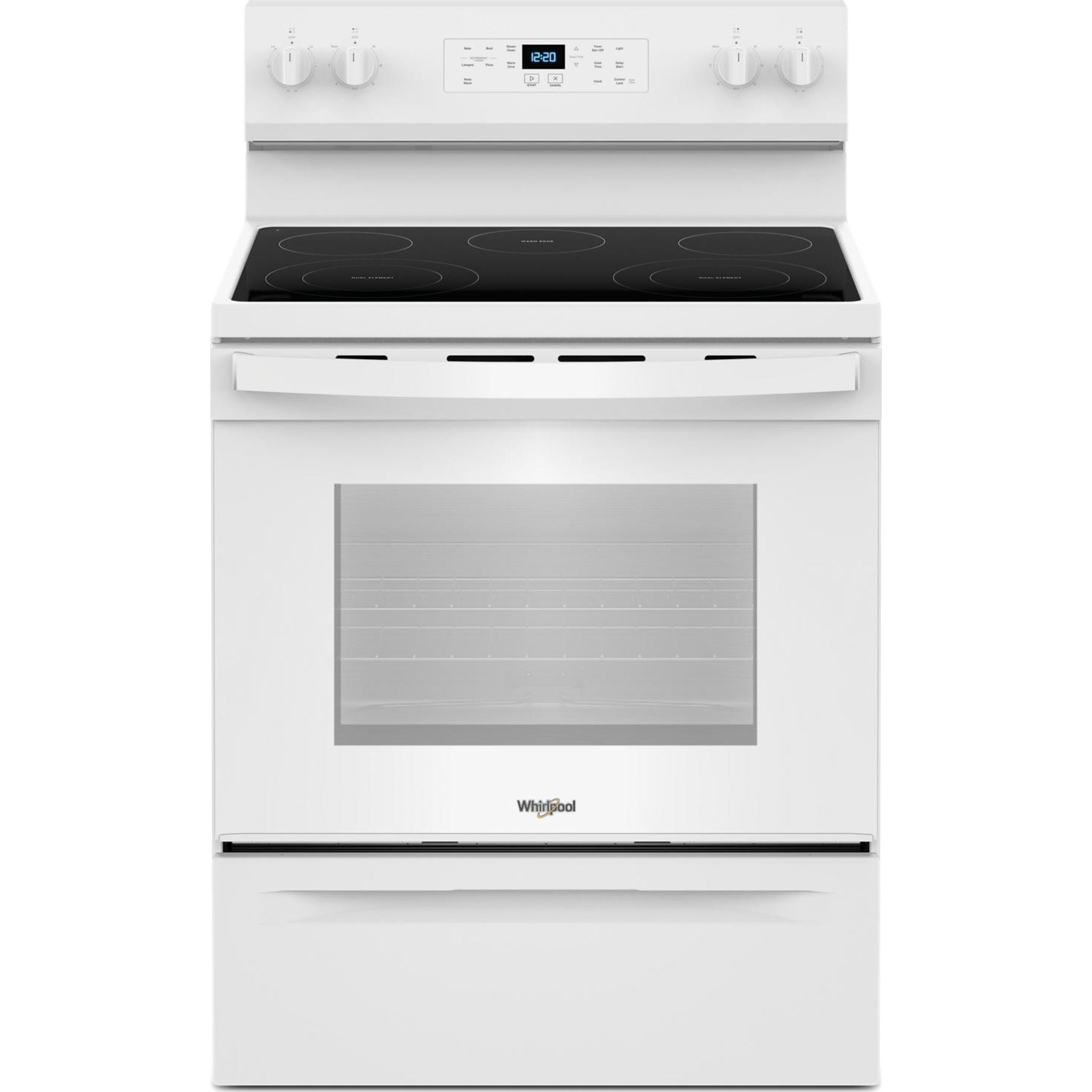 Cuisinière électrique Whirlpool 30 (YWFES3330RW) - Blanche