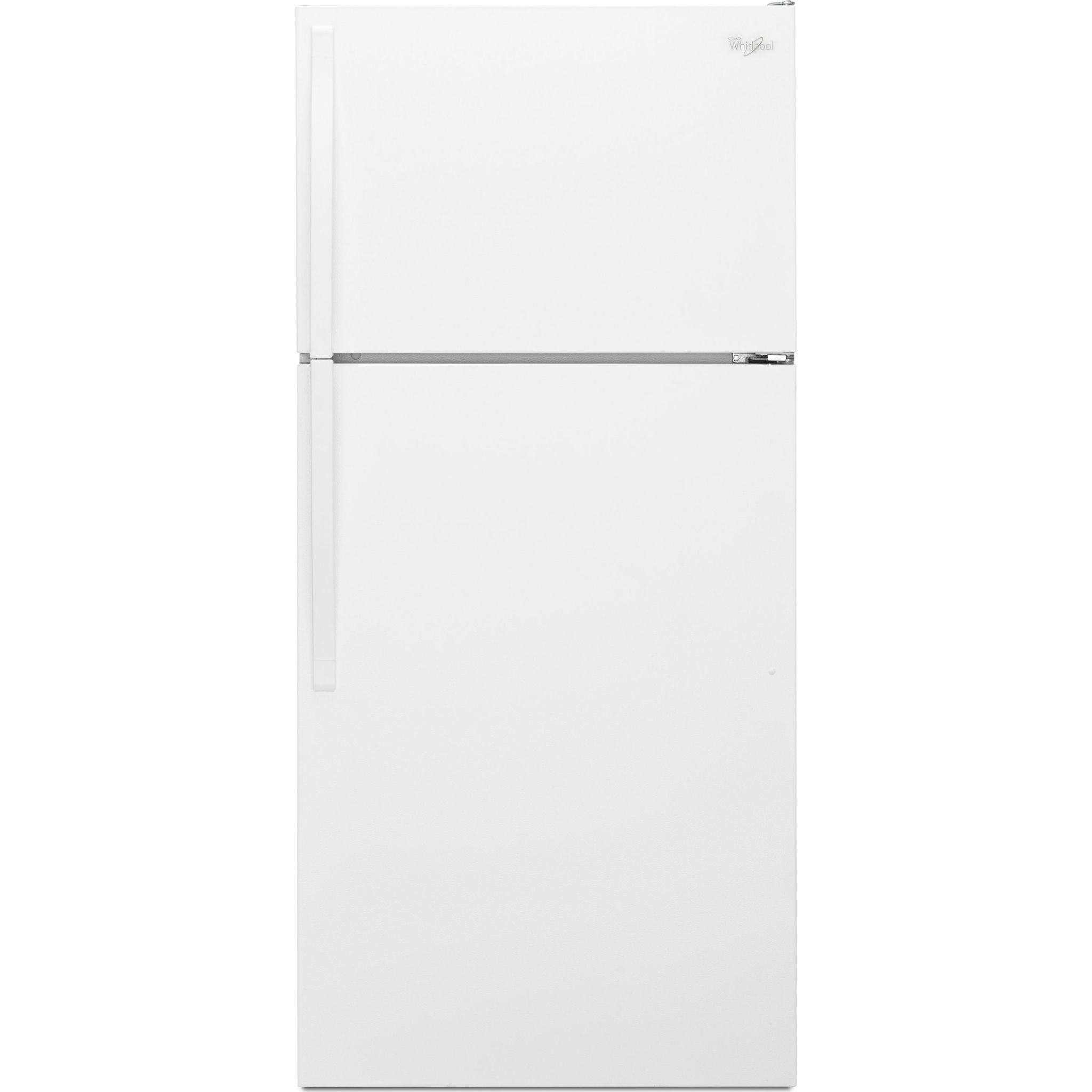 Réfrigérateur Whirlpool à congélateur supérieur (WRT314TFDW) - Blanc