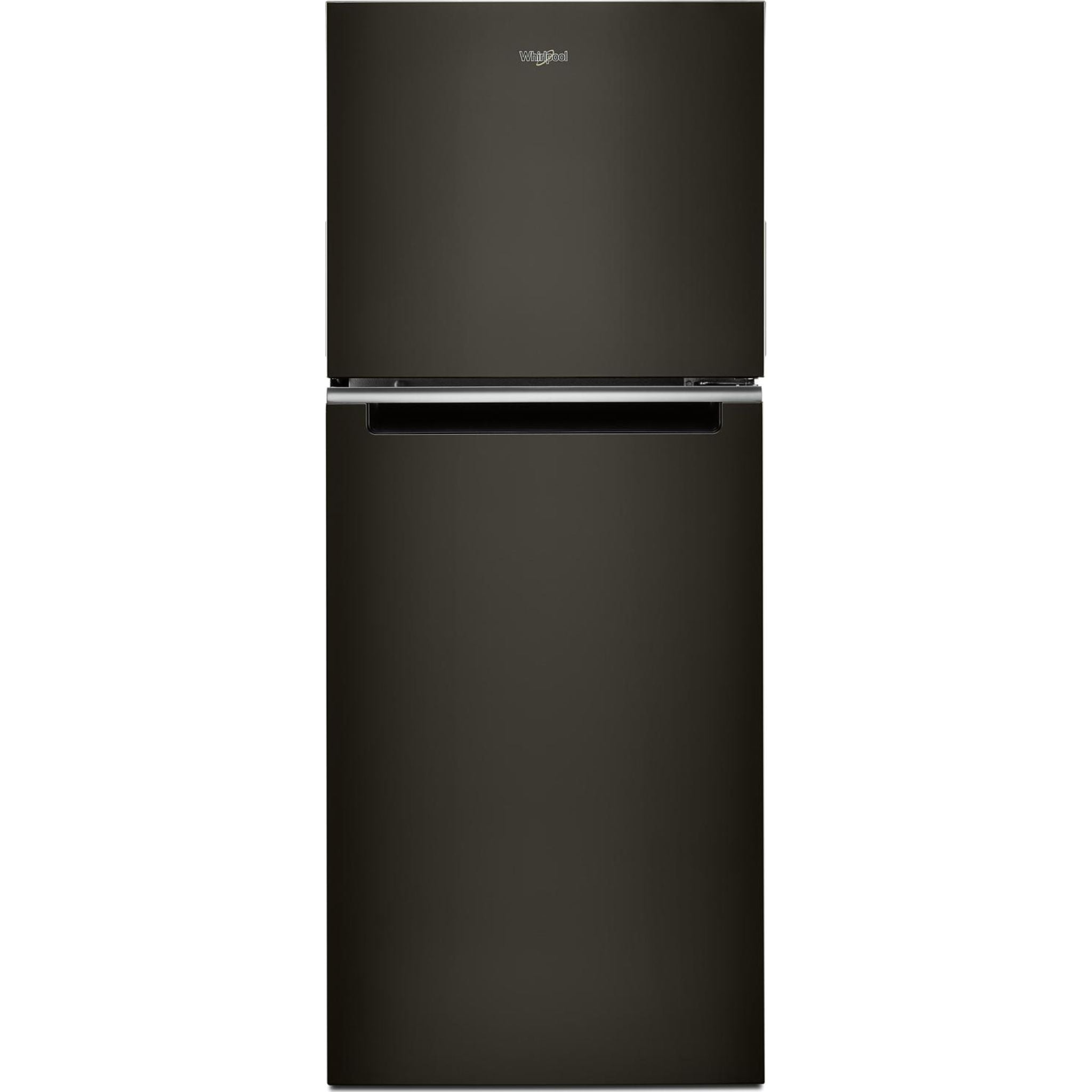 Réfrigérateur Whirlpool à congélateur supérieur (WRT312CZJV) - Finition inox noir