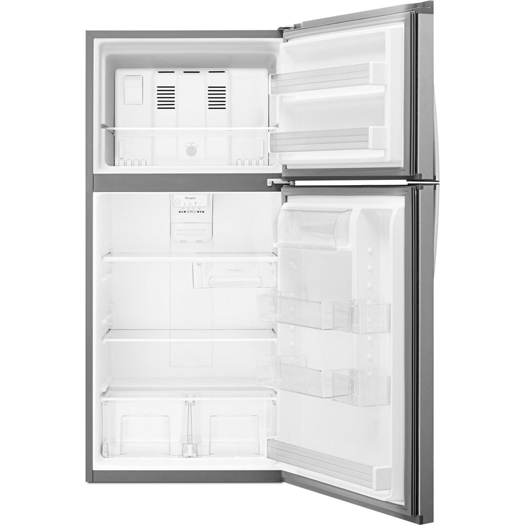 Réfrigérateur Whirlpool à congélateur supérieur (WRT549SZDM) - Acier inoxydable monochrome