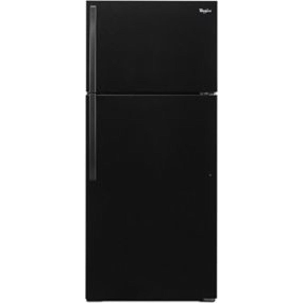 Réfrigérateur Whirlpool à congélateur supérieur (WRT134TFDB) - Noir