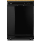 Lave-vaisselle portable Whirlpool, cuve en plastique (WDP370PAHB) - Noir
