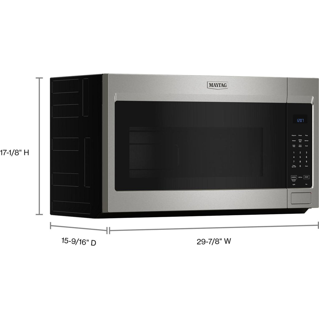 Micro-ondes à hotte intégrée Maytag (YMMMS4230PZ) - Acier inoxydable anti-traces de doigts