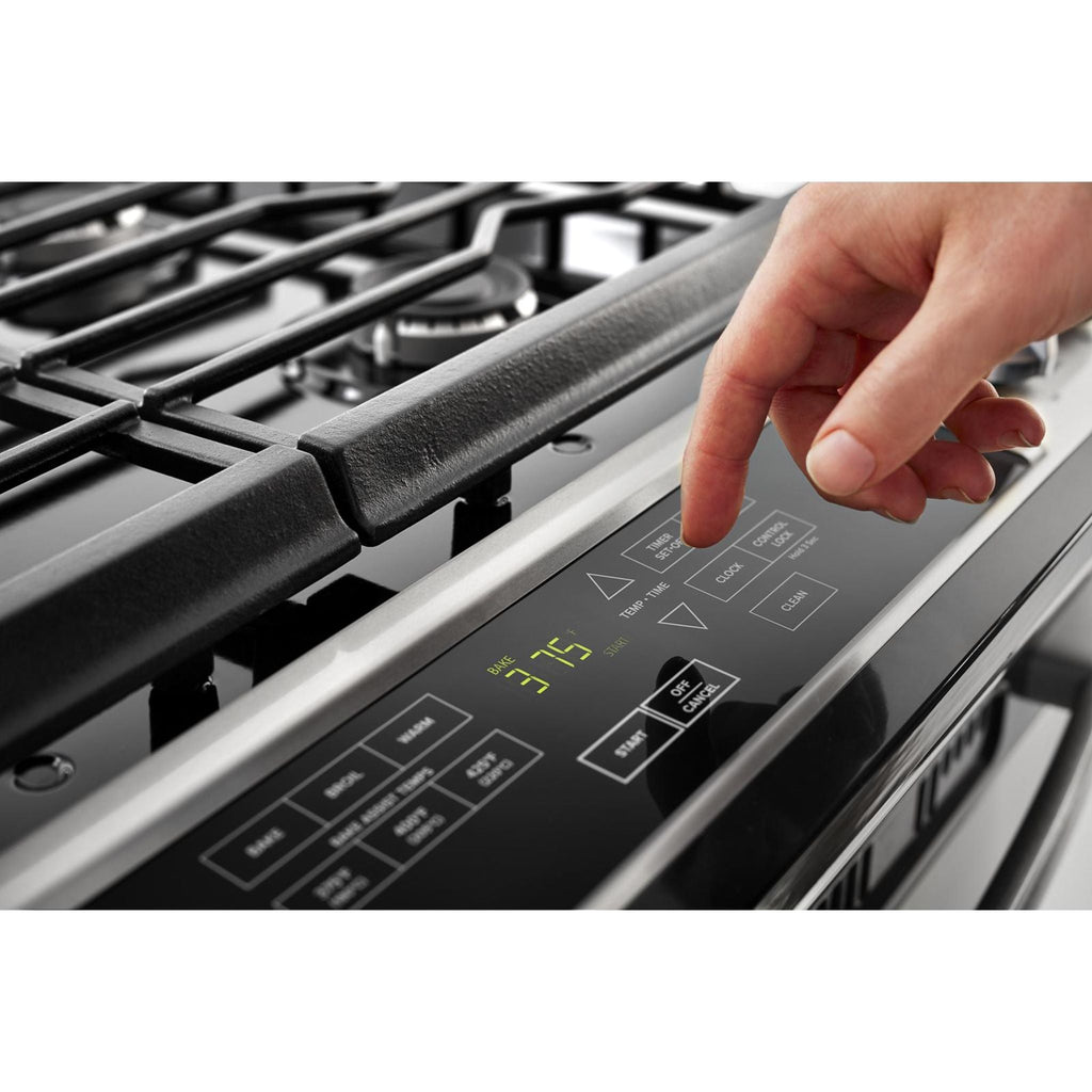 Cuisinière à commandes frontales Amana (YAES6603SFS) - Acier inoxydable