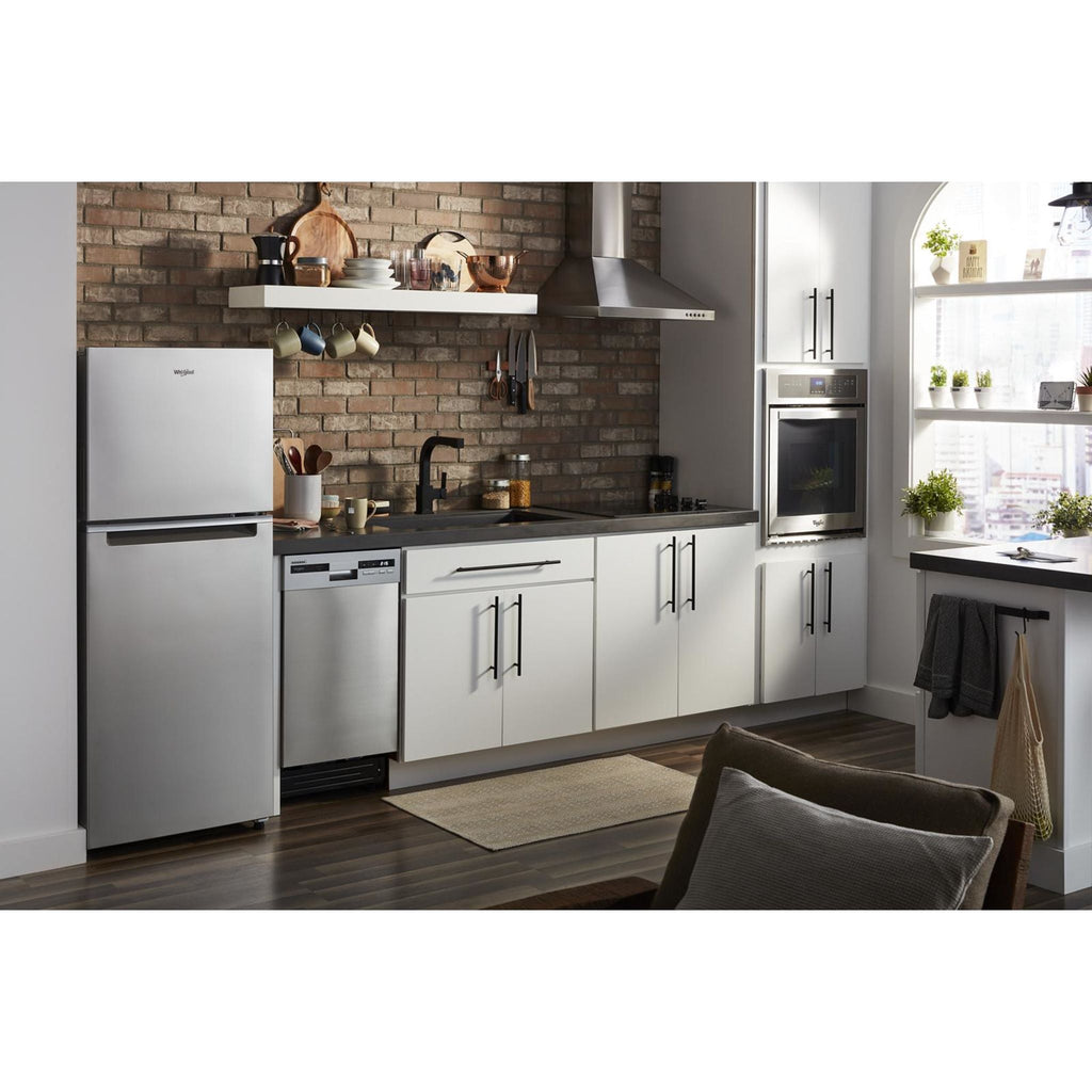 Réfrigérateur Whirlpool à congélateur supérieur (WRT112CZJZ) - Acier inoxydable FGPR