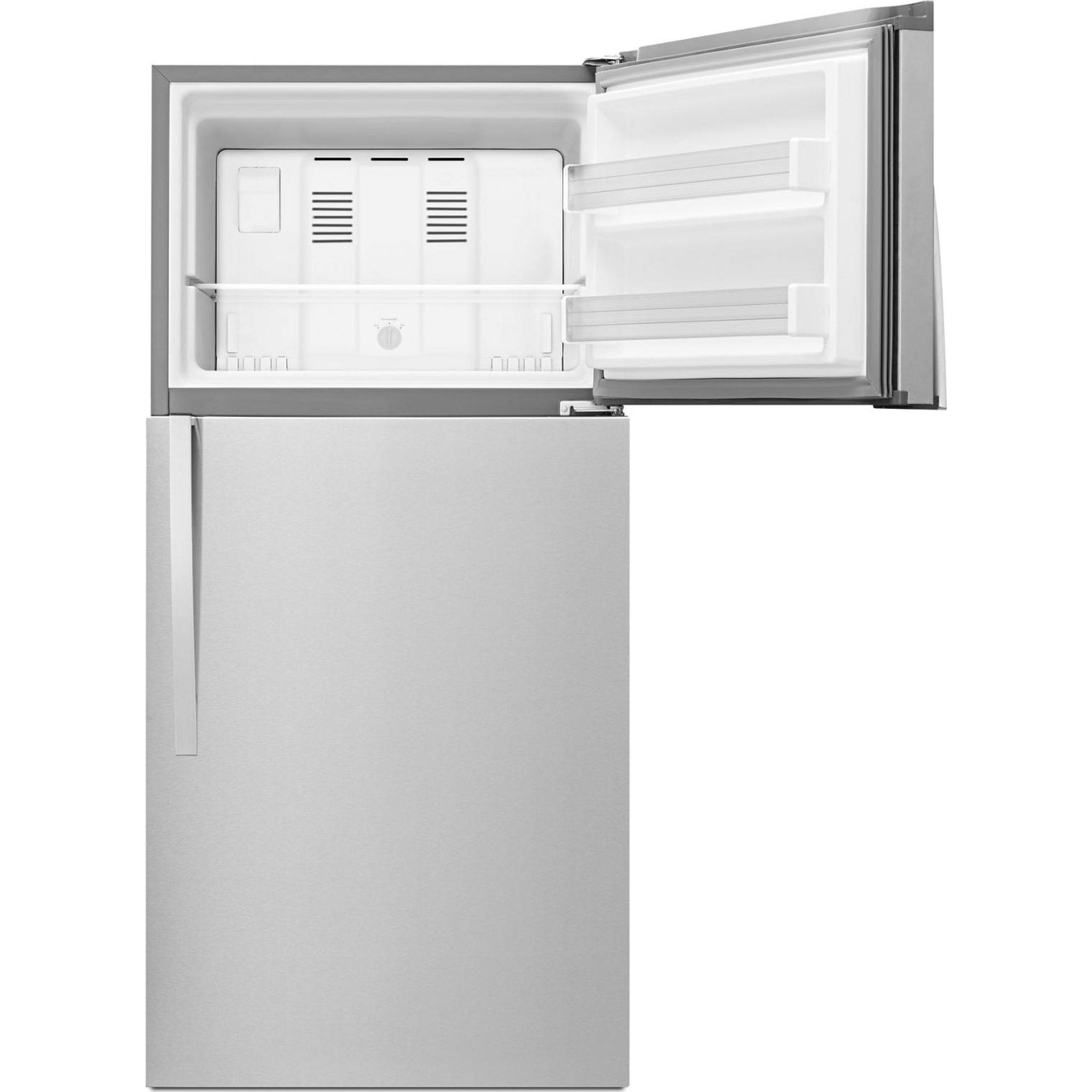 Réfrigérateur Whirlpool à congélateur supérieur (WRT549SZDM) - Acier inoxydable monochrome