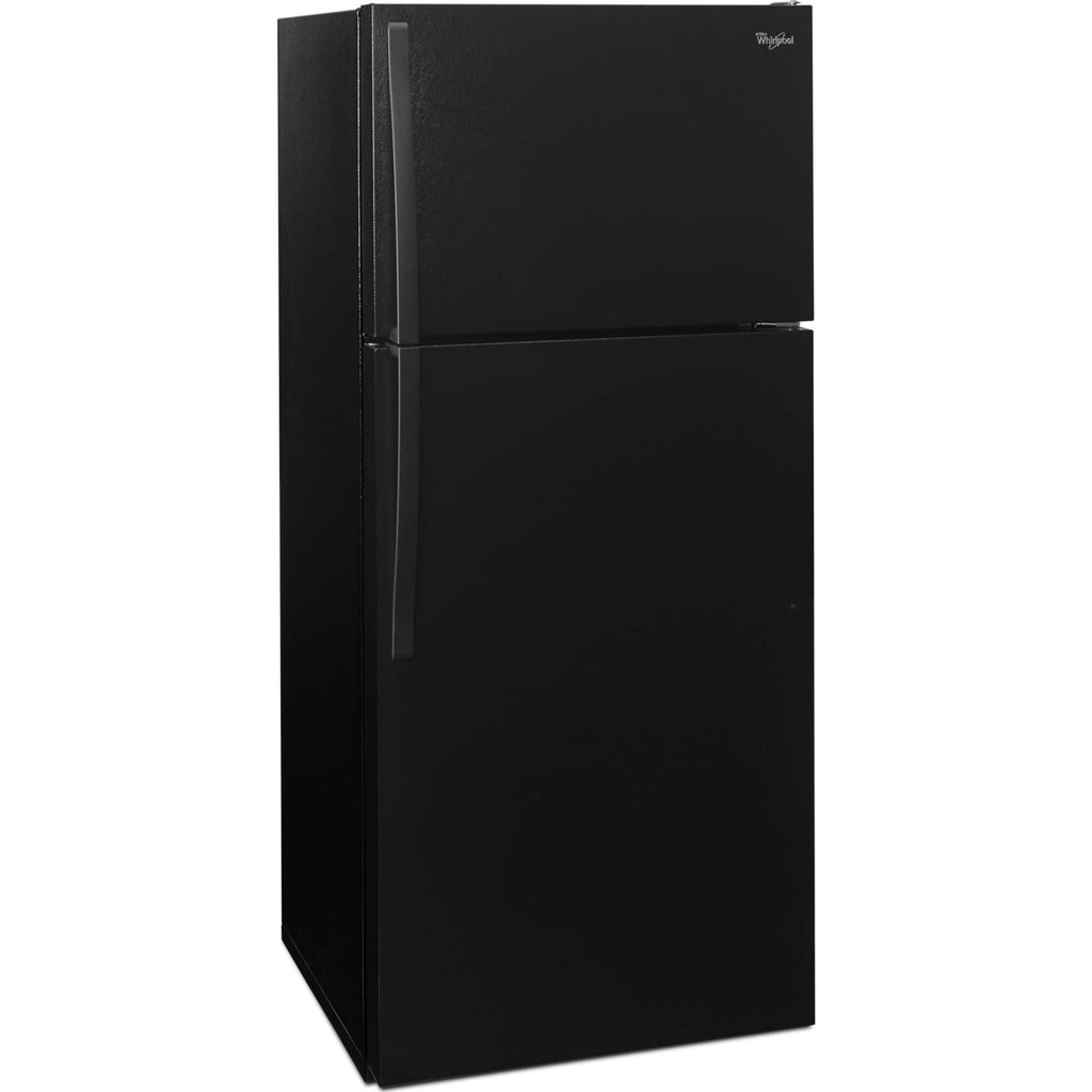 Réfrigérateur Whirlpool à congélateur supérieur (WRT134TFDB) - Noir