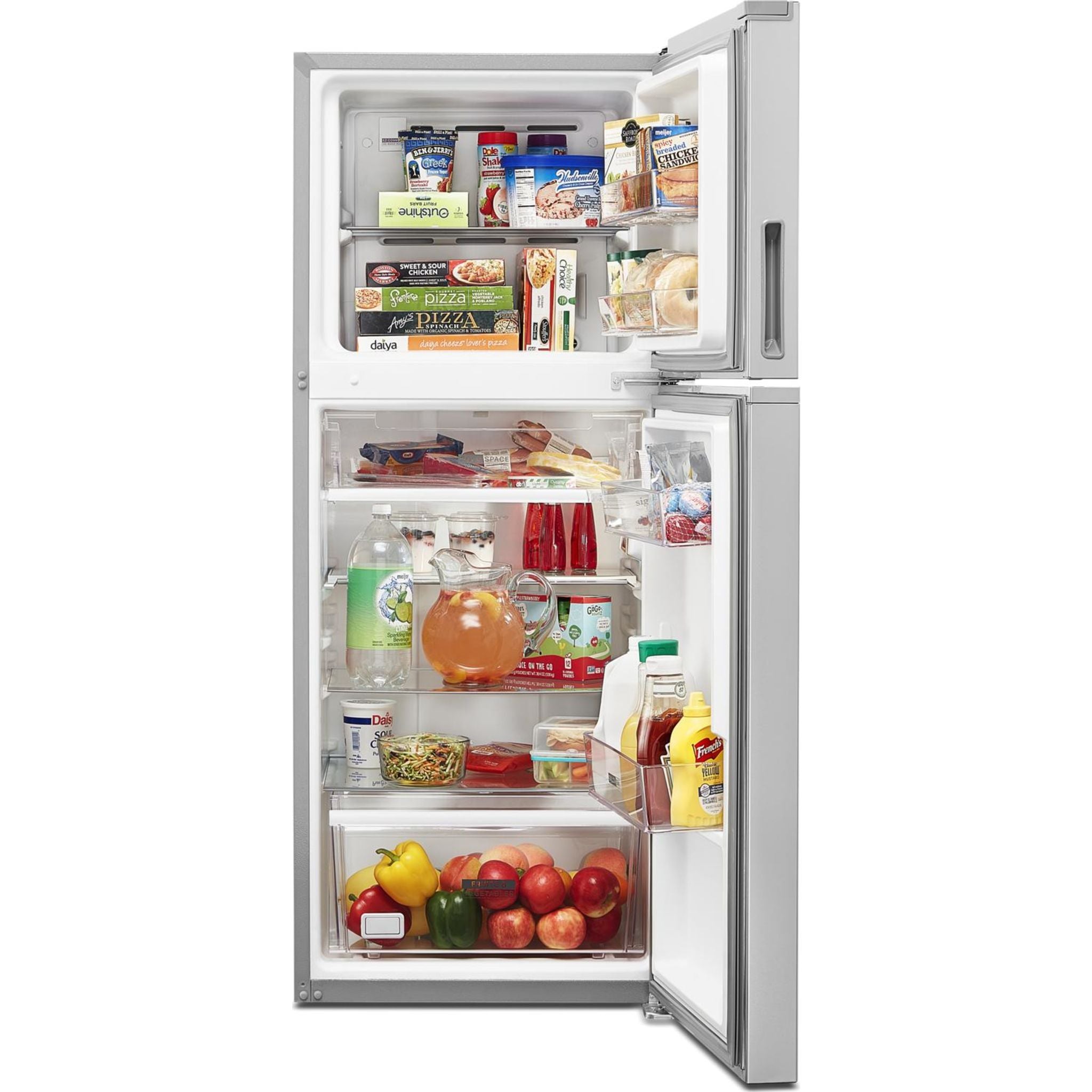 Réfrigérateur Whirlpool à congélateur supérieur (WRT312CZJZ) - Acier inoxydable FGPR