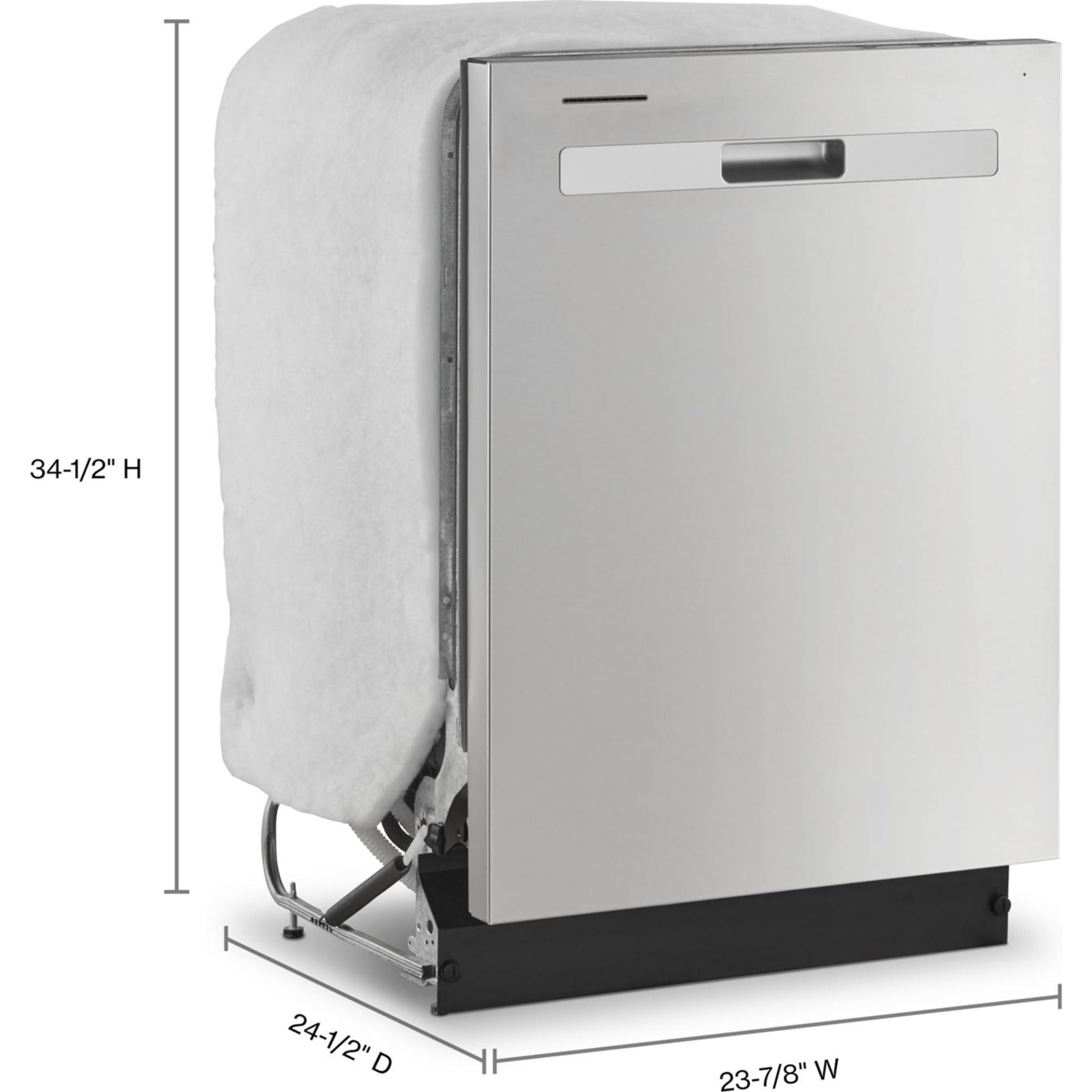 Lave-vaisselle Whirlpool (WDP540HAMZ) - Acier inoxydable