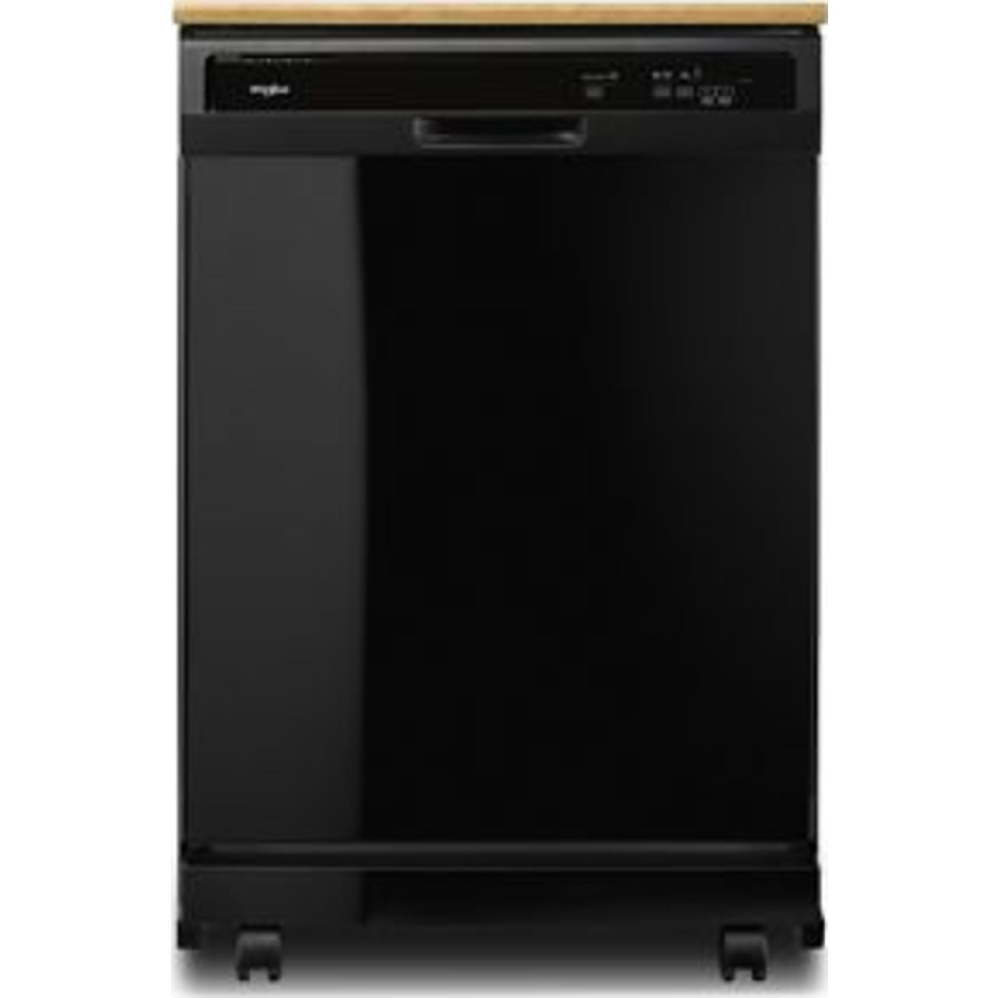 Lave-vaisselle portable Whirlpool, cuve en plastique (WDP370PAHB) - Noir