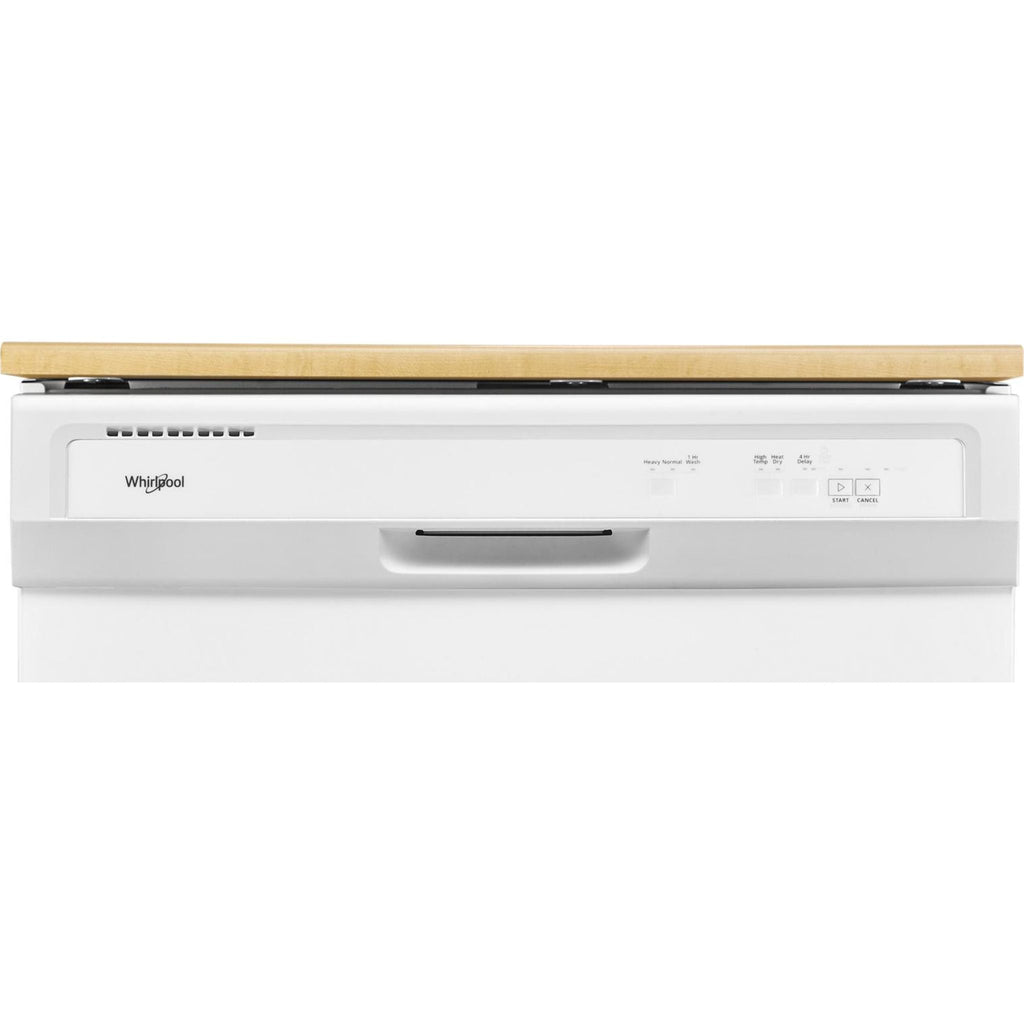 Lave-vaisselle portable Whirlpool avec cuve en plastique (WDP370PAHW) - Blanc