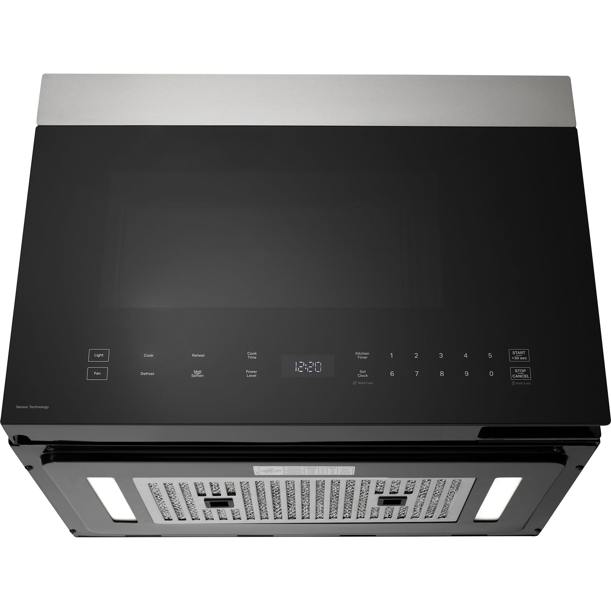 Micro-ondes Whirlpool à hotte intégrée (UMMS5024SS) - Acier inoxydable