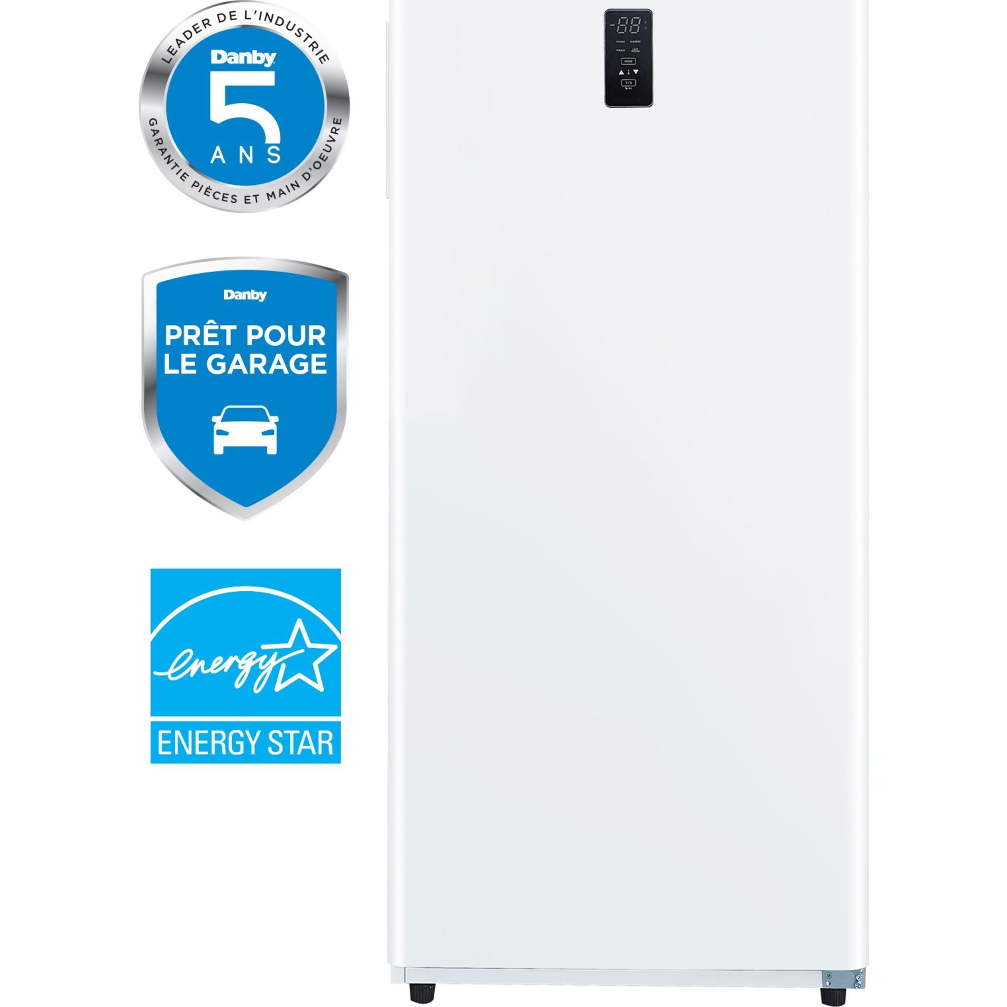 Congélateur vertical Danby (DUF140A1WDB) - Blanc