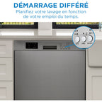 Lave-vaisselle Danby en acier inoxydable (DDW2400ESS) - Acier inoxydable