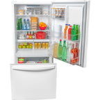 Réfrigérateur à congélateur inférieur Danby (DBM187E1WDB) - Blanc