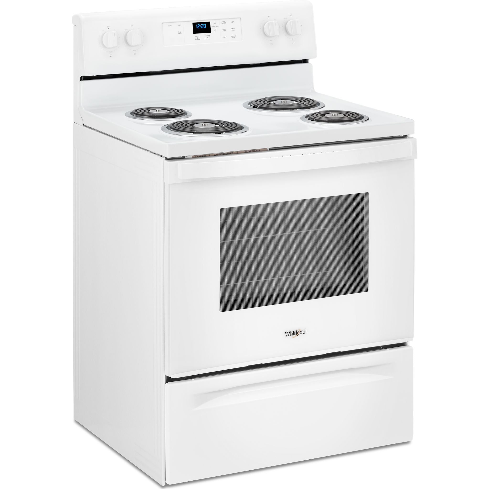 Cuisinière électrique Whirlpool 30 (YWFC150M0JW) - Blanche