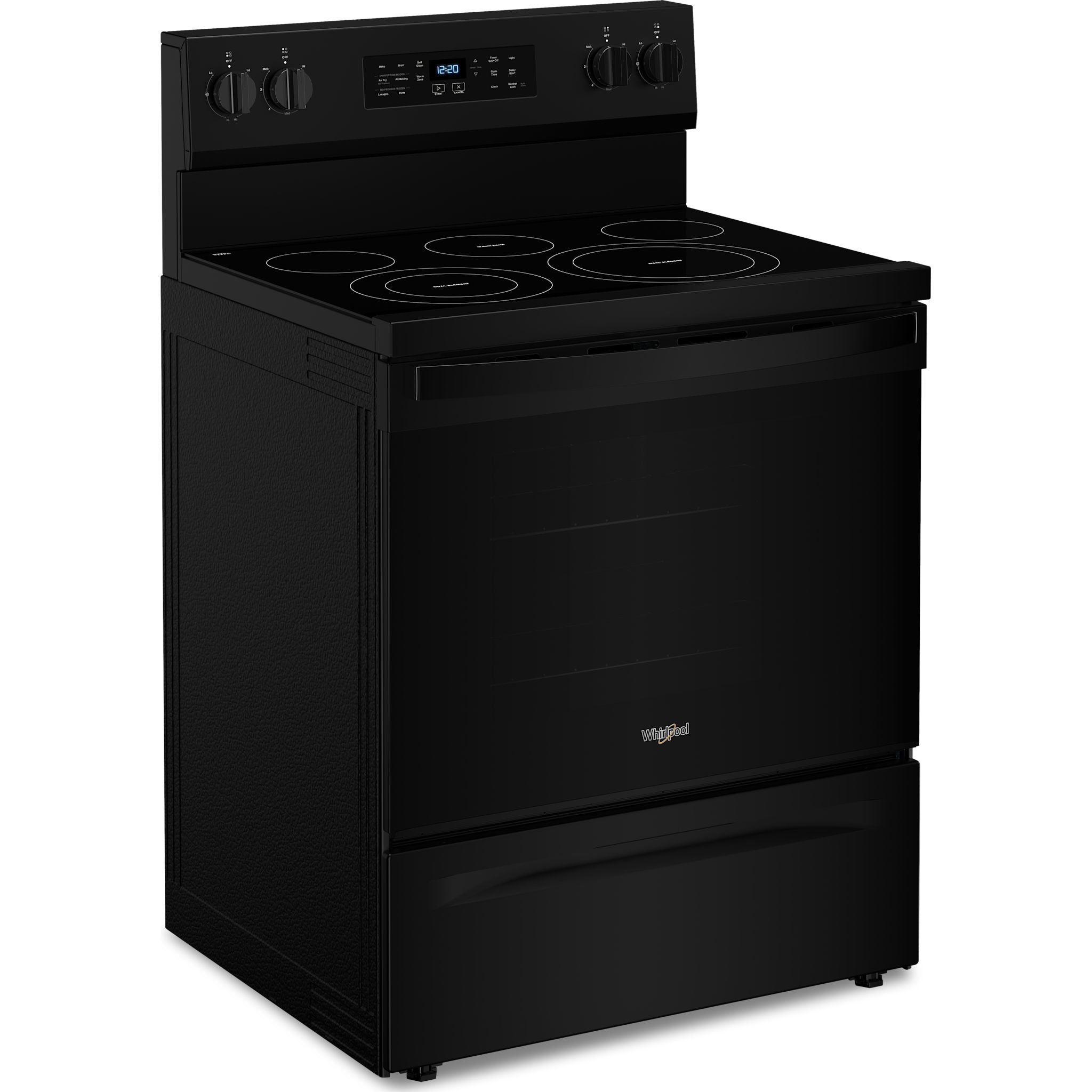 Cuisinière électrique Whirlpool 30 (YWFES5030RB) - Noire