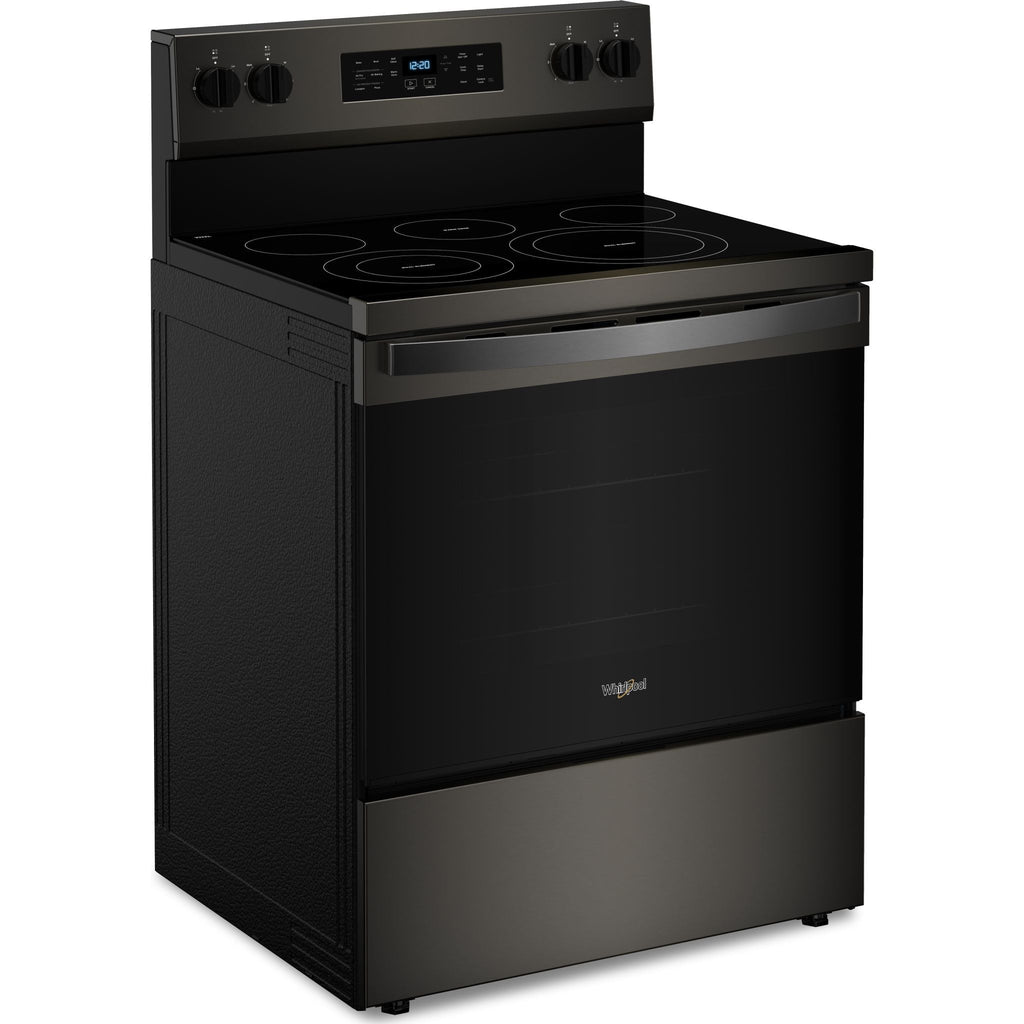 Cuisinière électrique Whirlpool 30 (YWFES5030RV) - Acier inoxydable noir