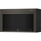 Four à micro-ondes KitchenAid à hotte intégrée (YKMMF530PBE) - Minerai noir