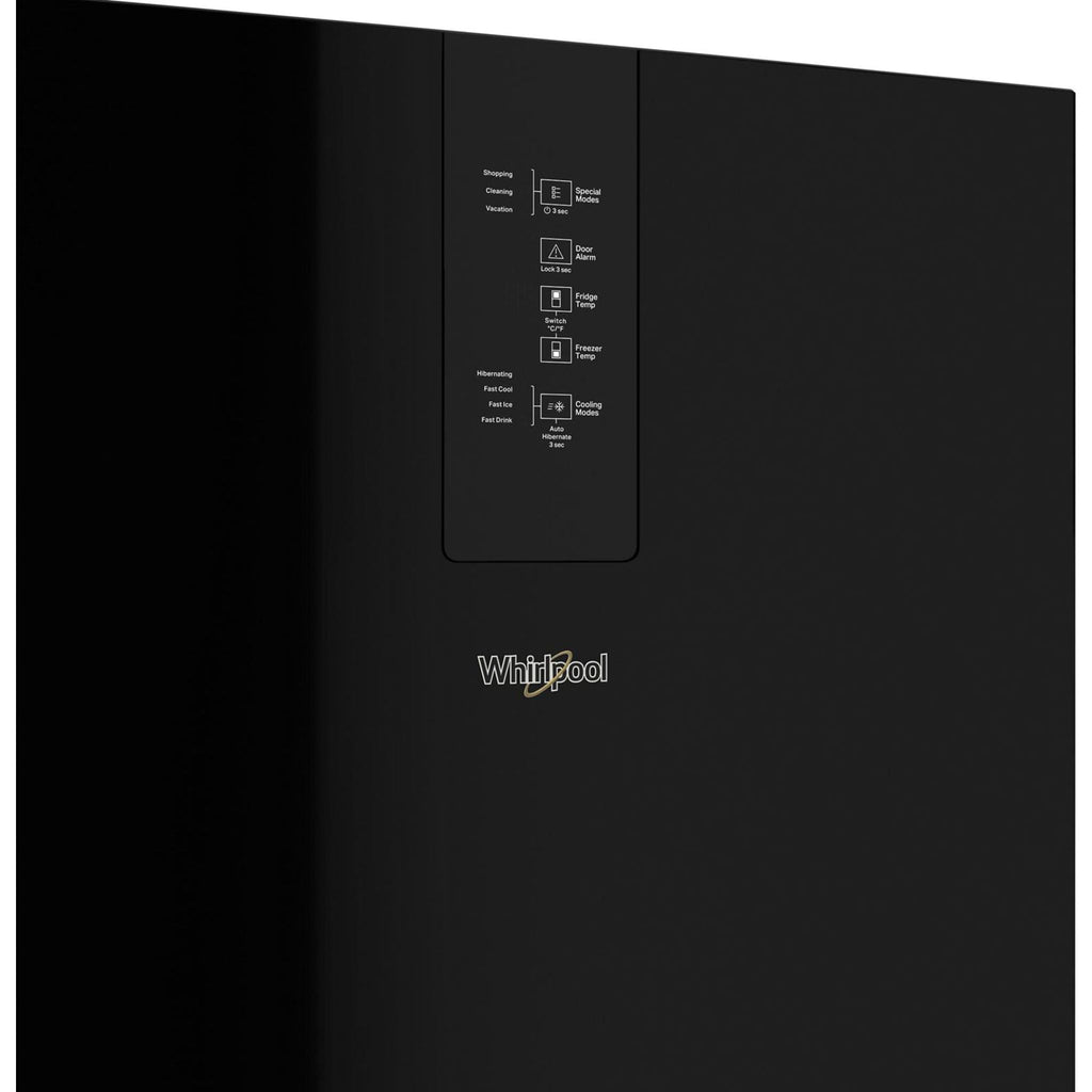 Réfrigérateur Whirlpool à congélateur en bas (WRB533CZJB) - Noir