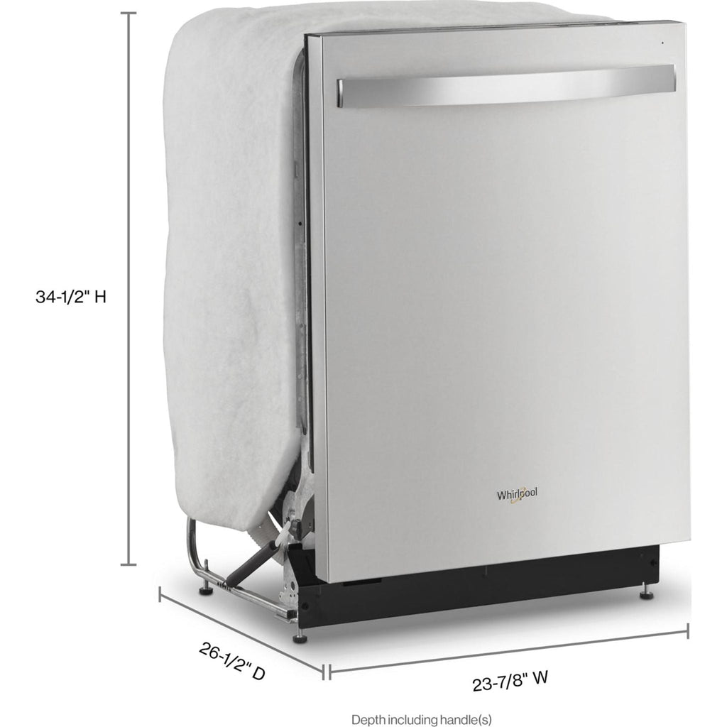 Lave-vaisselle Whirlpool (WDT730HAMZ) - Acier inoxydable
