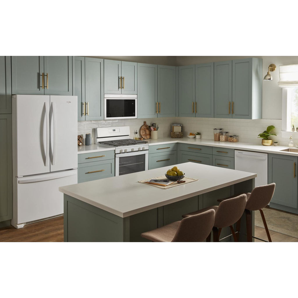 Four à micro-ondes Whirlpool à hotte intégrée (YWMMF5930PW) - Blanc