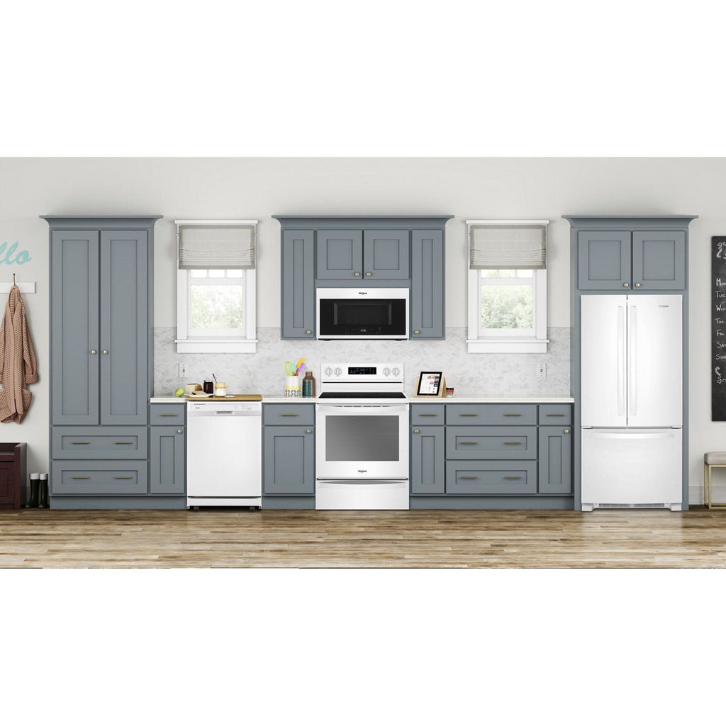 Lave-vaisselle portable Whirlpool avec cuve en plastique (WDP370PAHW) - Blanc